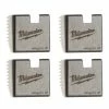 Milwaukee Tools Milwaukee 1-1/2" Alloy NPT Portable Pipe Threading Dies (Set Of 4) 48-36-1105 -Outlet Hilman Rollers Store 48 36 1105