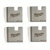 Milwaukee Tools Milwaukee 1-1/4" High Speed NPT Portable Pipe Threading Dies (Set Of 4) 48-36-1110 -Outlet Hilman Rollers Store 48 36 1110