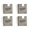 Milwaukee Tools Milwaukee 2" High Speed NPT Portable Pipe Threading Dies (Set Of 4) 48-36-1112 -Outlet Hilman Rollers Store 48 36 1112