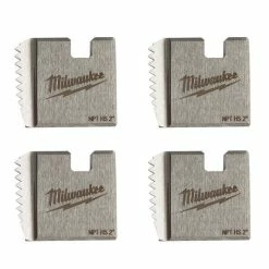 Milwaukee Tools Milwaukee 2" High Speed NPT Portable Pipe Threading Dies (Set Of 4) 48-36-1112
