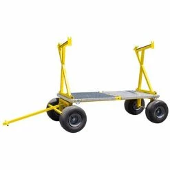 Tie Down TranzCart Mobile Roof Cart Kit W/ Guardrail Rack 65049