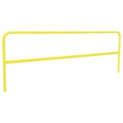 Tie Down 10' Yellow Post HSLA Steel Guardrail 70758