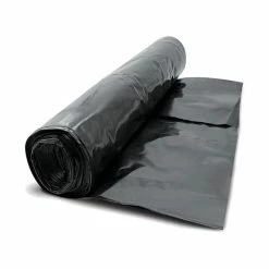 Grip Rite Medium Duty Black Polyethylene Plastic Sheeting 100ftx20ft