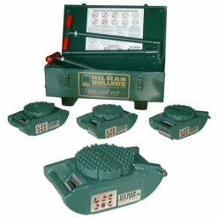 Hilman Rollers 30 Ton FT Deluxe Riggers Kit 4 Diamond Swivels KRS-30-SLD