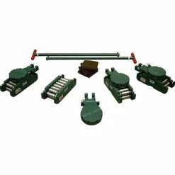 Hilman Rollers 100 Ton ERS Rigger Kit Diamond Swivels RS-100-ERSD (Box Not Included)