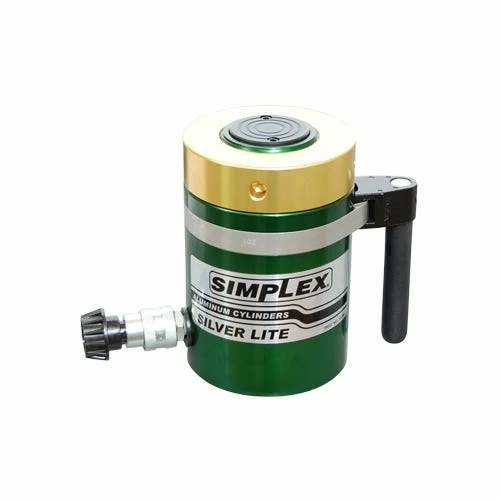 Simplex Aluminum 50 Ton Hydraulic 6" Single Acting Cylinder Locknut RAL506 3 Simplex Aluminum 50 Ton Hydraulic 6" Single Acting Cylinder Locknut RAL506
