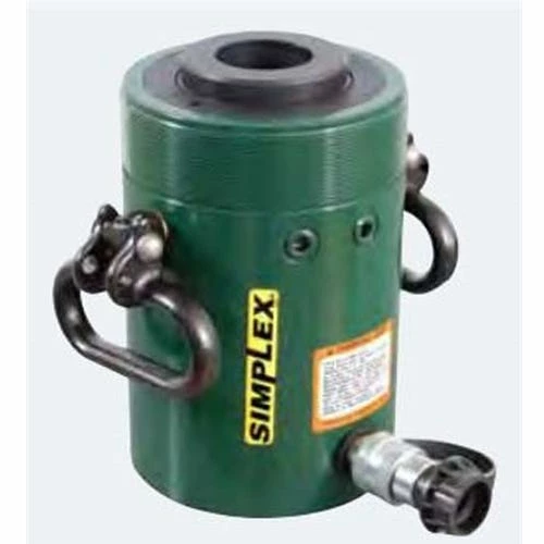 Simplex 100 Ton Center Hole Single Acting 3" Stroke Cylinder RC1003A 3 Simplex 100 Ton Center Hole Single Acting 3" Stroke Cylinder RC1003A