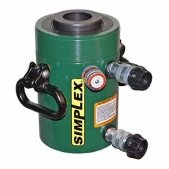 Simplex 100 Ton Center Hole Double Acting 3" Stroke Cylinder RCD1003A