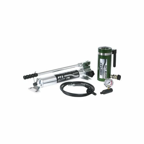 Simplex Aluminum Hydraulic Set 30 Ton 6" Cylinder & Hand Pump STL306 3 Simplex Aluminum Hydraulic Set 30 Ton 6" Cylinder & Hand Pump STL306